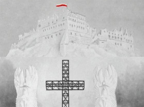 W 77 Rocznicę Bitwy o Monte Cassino Składamy Hołd Polskim Bohaterom, Którzy  w Heroicznym Boju Pokonali Niemców.