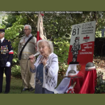 Pere  Lachaise – apel  poległych Bohaterów Powstania Warszawskiego