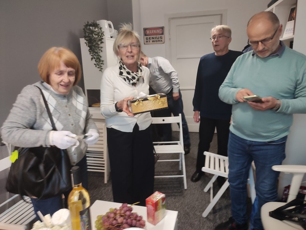 Spotkania z okazji wizyty A. Otomańskiego w kraju